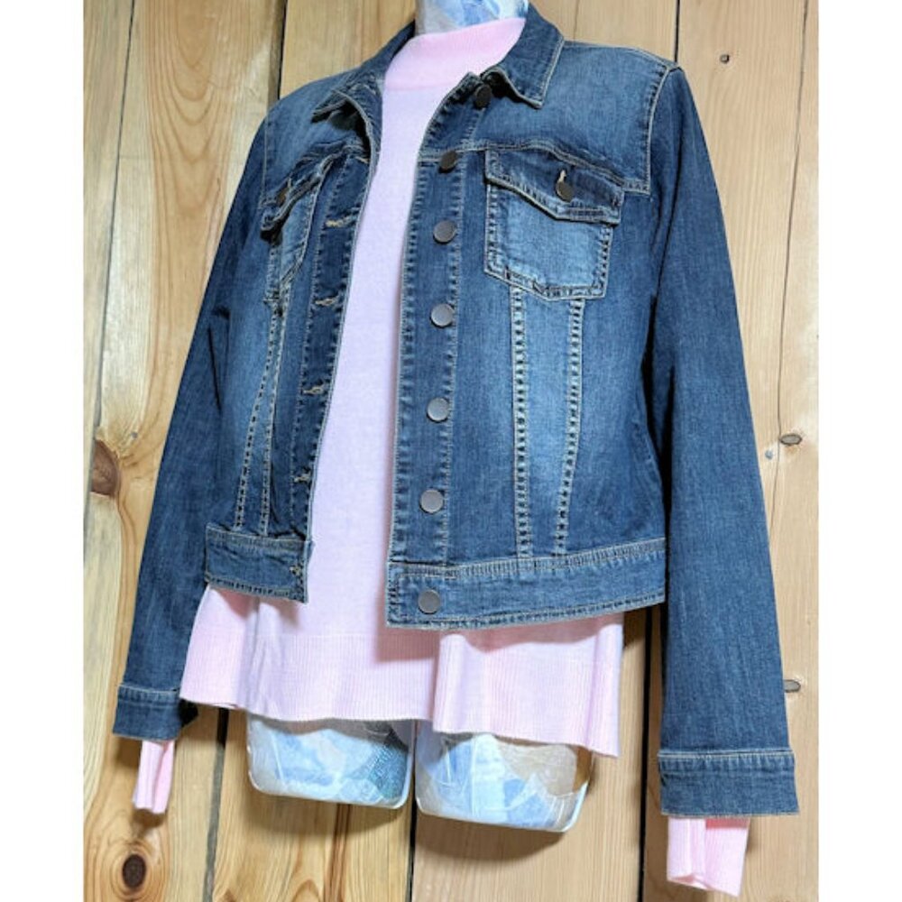 KUT from the KLOTH Denim Jacket,  Medium - Picture 3 of 5